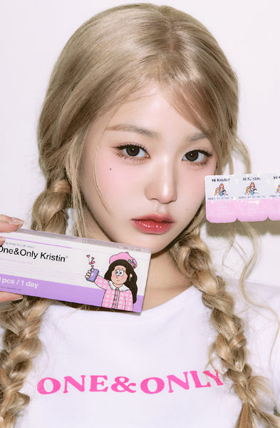 Hapa Kristin] One&Only Kristin Plus 1Day - グレー 10枚入り