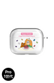 HAPA AirPods Pro(第1世代) クリア ケース - ハッピー