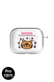 HAPA AirPods Pro(第1世代) クリア ケース - ネコ